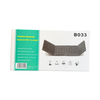 Foldable Bluetooth Keyboard with Touchpad - Black