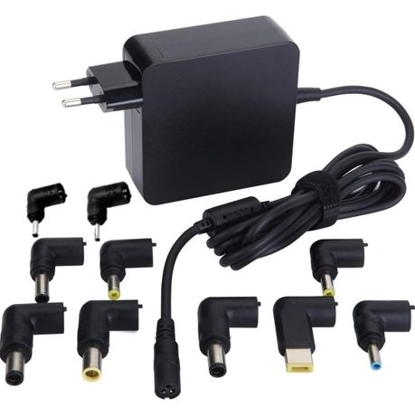 90W Universal Laptop Charger Plug&Charge With 10 Tips Automatic Voltage