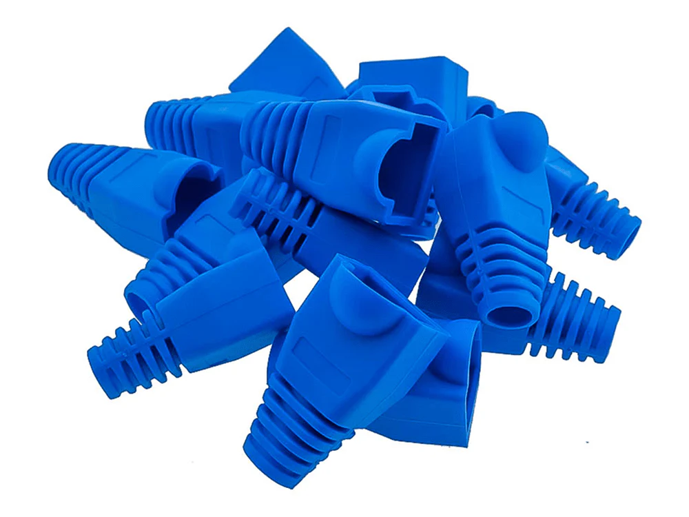 CABLE LAB - BOOTS FOR RJ45 NETWORK CABLE BLUE