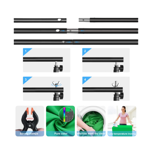 Puluz LED Light Studio Softbox Photography Kit - PKT3112EU