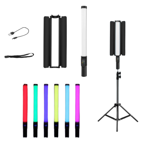 PULUZ 190 LEDs Photo Handheld RGB Stick Light - PU4135