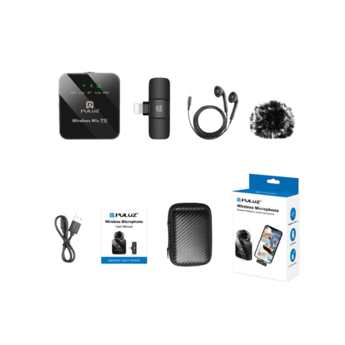 DW Wireless Lavalier Microphone For Lightning - Puluz - PU645B