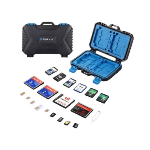 Memory Card & Sim Card Storage Case 27 in 1 - Puluz - PU5002
