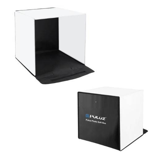 DW Puluz 40Cm Portable Photo Softbox with 5 Colors Backdrops - PU5140