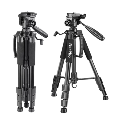 NeePho Professional Camera & Phone Tripod 175cm Height NP-8850