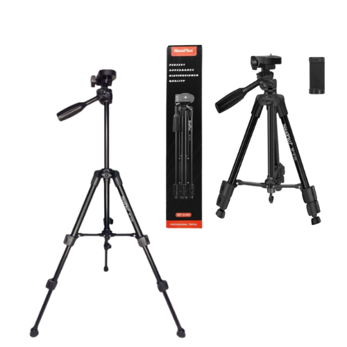 NeePho Portable 136cm Height Tripod For Mobile Phone & Camera NP-3180