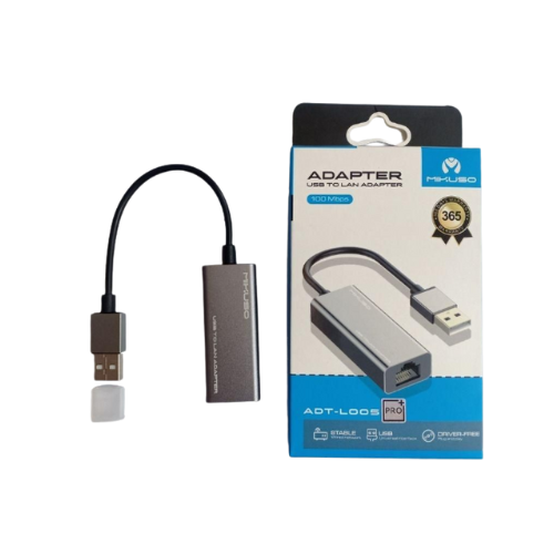 Mikuso 100Mbps USB TO RJ45 Adapter for PC /Laptop