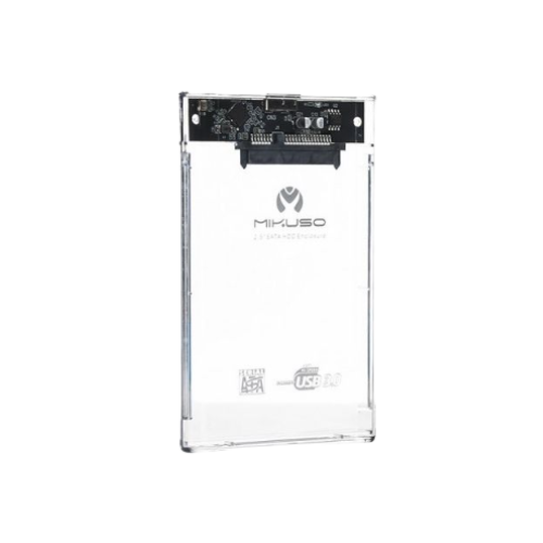 2.5" Usb 3.0 Sata Hdd Enclosure - Clear - ECS-017