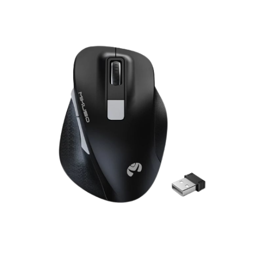Mikuso 2.4Ghz Wireless Mouse 1600DPI - Black - MOS-W102