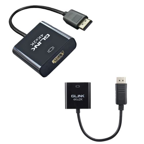 Glink DIisplay Port To Hdmi Adapter - Black - GL-020