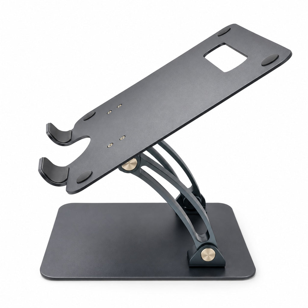 Aluminium Laptop Stand Non-Rotating – Ergonomic Adjustable Viewing