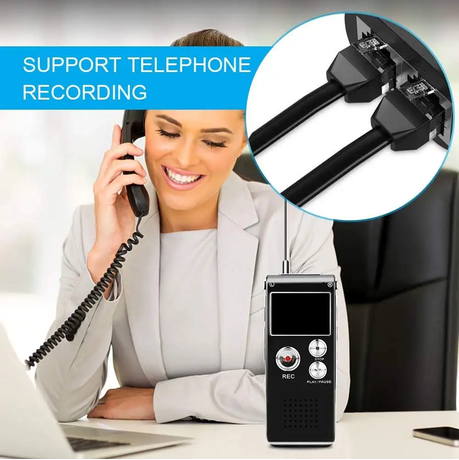 Digital Voice Recorder 8GB - Portable Professional High Quality