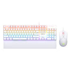 iMice MK-X10 RGB Mechanical Gaming Keyboard & Mouse Combo – White