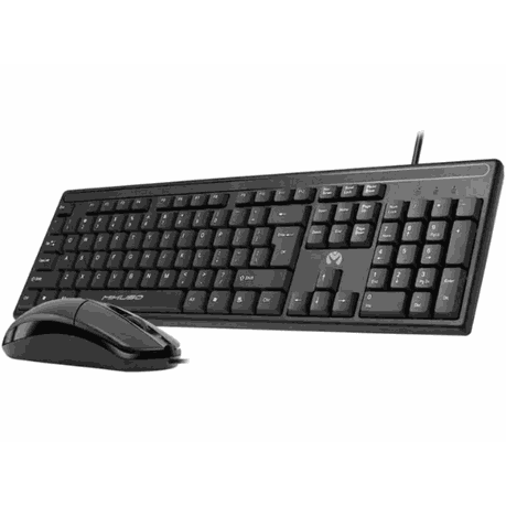 Mikuso KB-C049 Wired Keyboard & Mouse Combo – 104 Keys, 1200 DPI