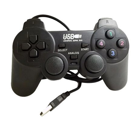 KD208 USB Gamepad Controller – Dual Shock Joystick for PC