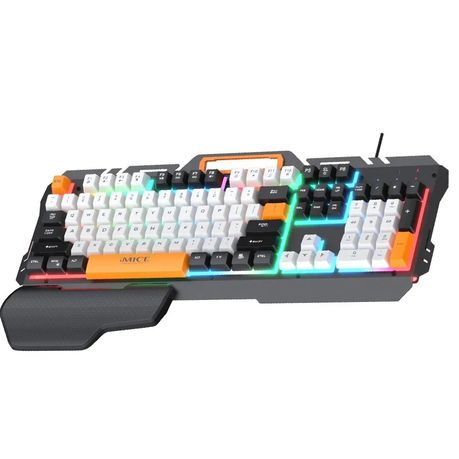 iMice Gaming Keyboard With Metal Cover And Wrist Rest GK-700