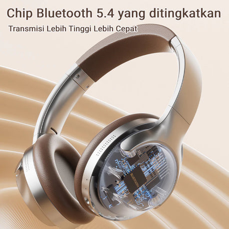 Retro Style Wireless Bluetooth Headset CXT-17 with Mic, Stereo Bass