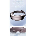 Bluetooth Eye Massager with Heat & Music – JA-E1 (Brown)