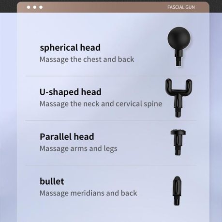 Mini Massage Gun BX-760 – 6 Speed Portable Deep Tissue Massager