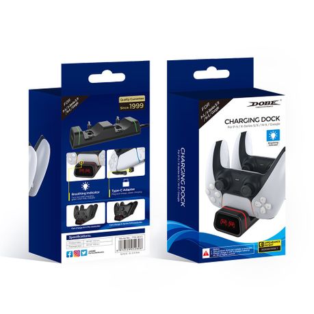 Dobe Dual Controller Charging Dock – Multi-Platform | Type-C | LED Indicators – TYX-0613B