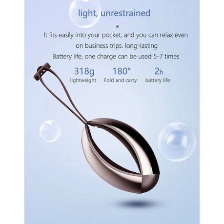 Bluetooth Eye Massager with Heat & Music – JA-E1 (Brown)