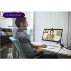 Professional USB Microphone With RGB Lighting & Tripod – ME4-USB