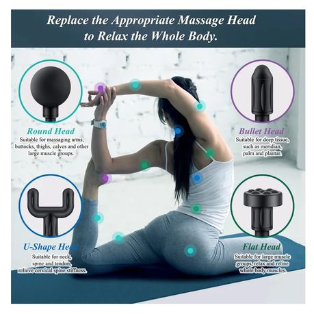 Mini Massage Gun BX-760 – 6 Speed Portable Deep Tissue Massager