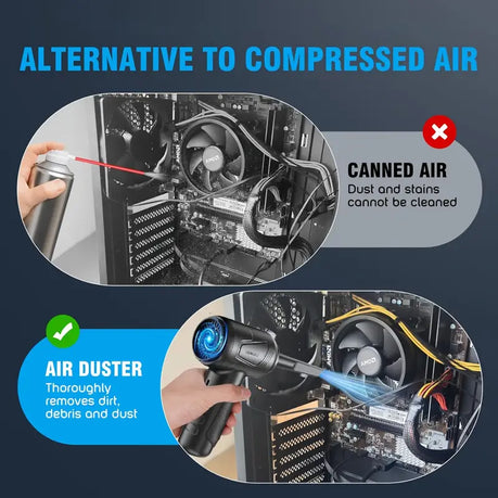 Air Duster Rechargeable Cordless – Strong Pressure Blower