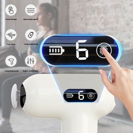 Portable Mini Massage Gun H05 – 6 Speed Handheld Massager