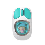 iMice W-450 Cute Wireless Mouse – Dual Mode | Silent | RGB | Type-C