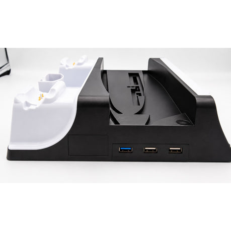 JYS Cooling Fan Vertical Stand for PS5 Disc & Digital Editions