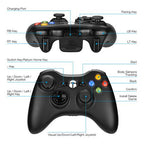 Xbox 360 Wireless Game Controller 2 Pack – 2.4GHz Gamepad
