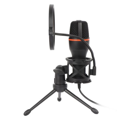 Professional USB Microphone With RGB Lighting & Tripod – ME4-USB
