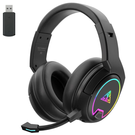 SONGZEN S4 PRO Wireless Gaming Headset RGB with Mic