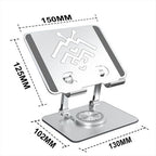 NeePho NP-T2 360° Metal Rotating Stand for Tablets, Laptops, MacBook & iPad
