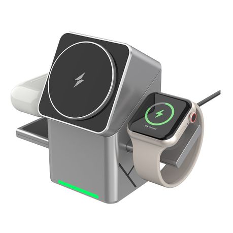 3-in-1 Magnetic Wireless Charger XW-10 – 15W Fast Charging Stand