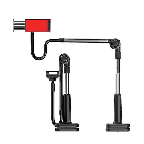 Lazy Bracket Tablet Holder Gooseneck Stand 4.6–11 inch