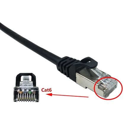RJ45 Cable Male to 2 Female Adapter