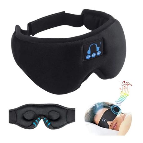 Bluetooth Sleep Headphones Eye Mask – 3D Contour Sleep Mask