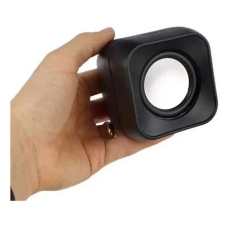 YSD Mini Digital USB Wired Speaker – Black, 2.0 Multimedia Computer Speakers