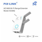 Pix-Link AC09Q Wireless 5G Repeater – AC3800M, Dual Band WiFi Extender