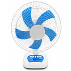 15W Solar Rechargeable Fan – Portable Cooling Fan with Battery Backup