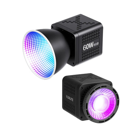 Vloglite P60RGB 60W LED Video Light | RGB & Built-In Battery