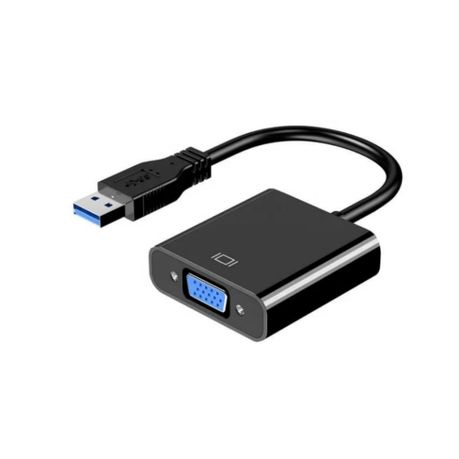 USB 3.0 to VGA Female Adapter - High-Speed Data Transfer & Display