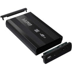 3.5-Inch External Hard Drive Case – USB 2.0 SATA to USB Enclosure with Power Adapter & Tools