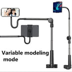 Lazy Bracket Tablet Holder Gooseneck Stand 4.6–11 inch