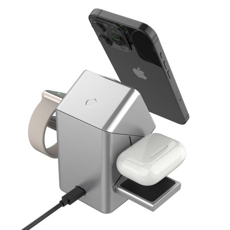 3-in-1 Magnetic Wireless Charger XW-10 – 15W Fast Charging Stand
