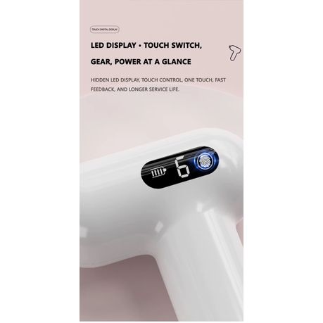 Portable Mini Massage Gun H05 – 6 Speed Handheld Massager