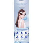 Bluetooth Eye Massager with Heat & Music – JA-E1 (Brown)