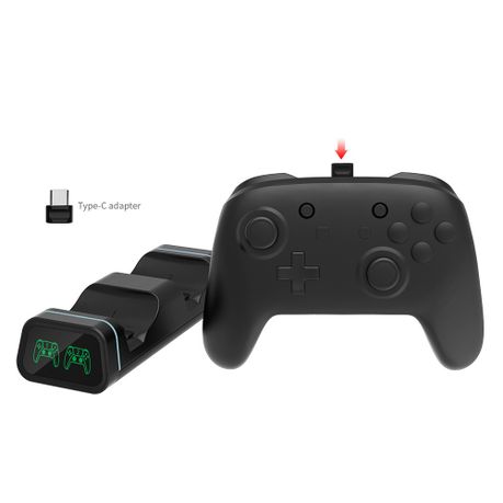 Dobe Dual Controller Charging Dock – Multi-Platform | Type-C | LED Indicators – TYX-0613B
